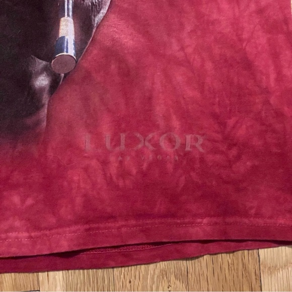 Anubis Soldier Luxor Las Vegas The Mountain Red T Shirt Medium - Picture 4 of 7